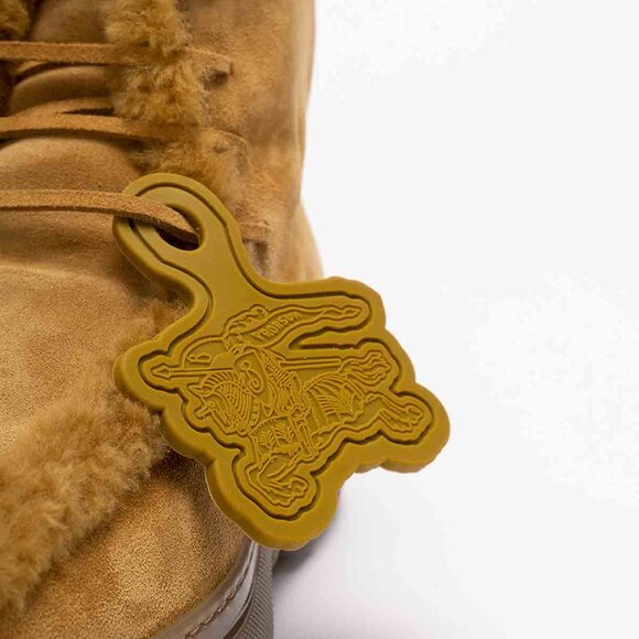 $1550 MSRP- Authentic Brand New Burberry Men's chugga leather boots- US 9, E 42 - Picture 5 of 6